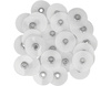 Polishing discs for S-Flex mandrel (40 pcs box) 14 mm white superfine - TOR VM