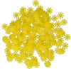 Endo safety disc - endo stop - autoclavable, yellow, 200 pcs/box