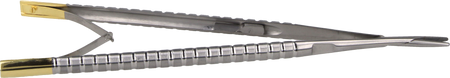 Igłotrzymacz mikro Twist TC, z zamkiem, prosty 17,5 cm (2000-60)