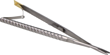 Igłotrzymacz mikro Twist TC, z zamkiem, prosty 17,5 cm (2000-60)