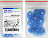 Polishing discs for S-Flex mandrel (40 pcs box) 12 mm blue coarse - TOR VM