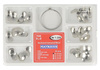 Sectional contoured metal matrices + clamp - 50 pcs set 0,050mm hard - TOR VM