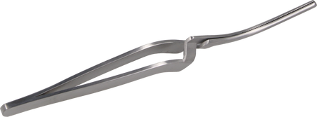 Miller articulating paper tweezer curved