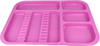 Tacka stomatologiczna 34x24,5x2 cm (plastikowa, autoklawowalna) - fioletowa