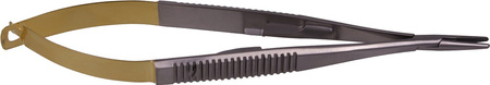 Igłotrzymacz mikrochirurgiczny Castroviejo TC, prosty 14 cm