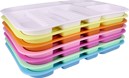 Plastic dental tray 34x24,5x2 cm (autoclavable) - green