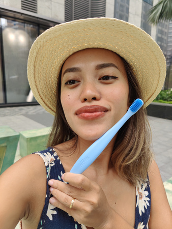 PROMIS TOOTHBRUSH WOOD COLORED