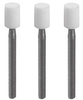 White polishing stones (equivalent to Arkansas) FG 32 (3 pcs.)