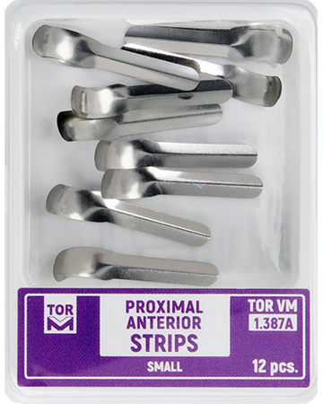Matrices for front teeth restoration, small (12 pcs box) 1.387A - TOR VM