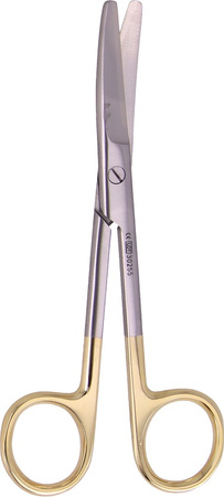 Mayo scissors with TC, curved - 14 cm